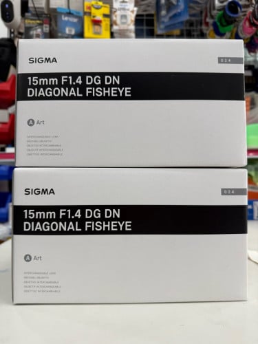 New Sigma 15mm F1.4 DG-DN Diagonal FISHEYE L-mount and Sony mount