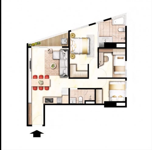 Time Square 3 rent