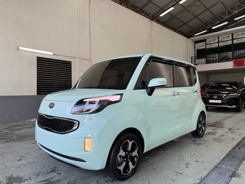 Kia Ray 2012 ពណ៍ទឹកដោះគោ Full ពេញ ប្រភេទ្បាន Grade A