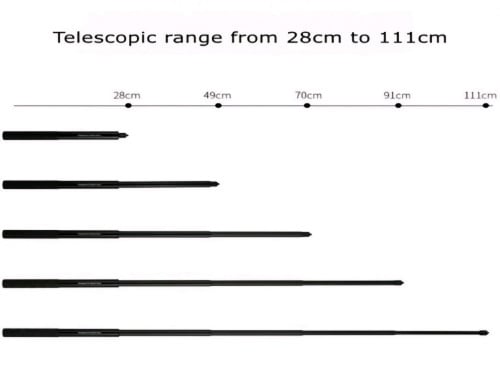 Selfie Stick Tripod Handle 111cm for Insta 360 One/One X/One R, dji