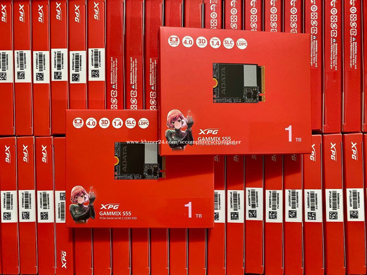 XPG GAMMIX S55 512G XPG GAMMIX S55 1T XPG