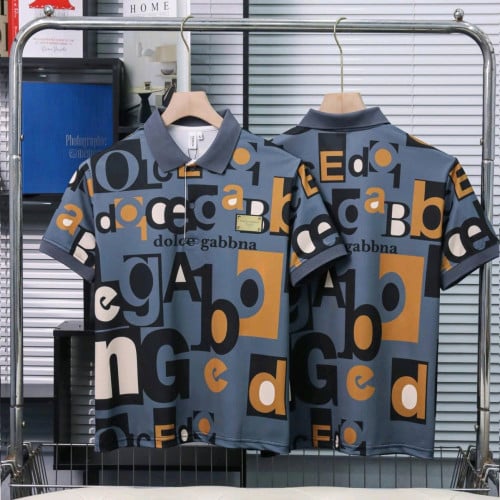 អាវយឺតកបើក ដៃខ្លី រូប 3Dម៉ូតពណ៌ដូចរូបលេខ m l xl xxl (50kg-90kg)A18