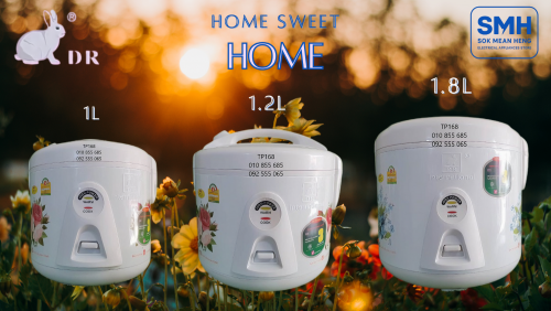 ឆ្នាំងដាំបាយអគ្គីសនី International DR Rice Cooker _ 1L / 1.2L / 1.8L (Promotion)