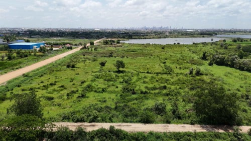 🌿 ដីជួល ឬ​ លក់– ជិតព្រលានយន្តហោះថ្មី  🌿