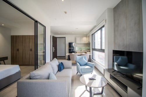 Modern style comfortable living