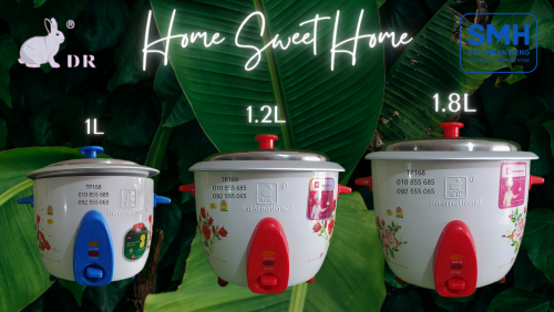 ឆ្នាំងដាំបាយអគ្គីសនី International DR Rice Cooker _ 1L / 1.2L / 1.8L (Promotion)