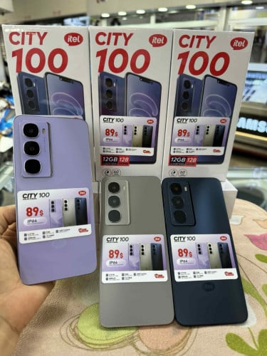 Itel City 100(4g+8g+128g)ថ្មី