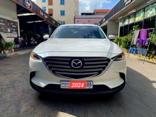 Mazda CX-9 2024 ឡានស្អាតថ្នាំហ្សុីនមួយជុំ ម្ចាស់ដេីមទី1