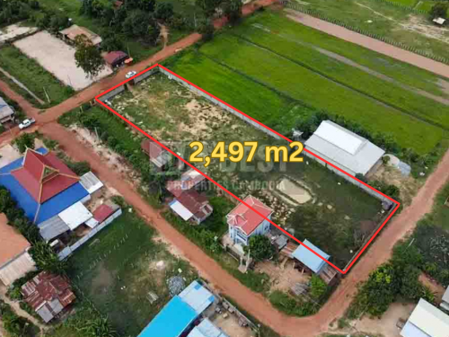 ដីលក់ក្នុងក្រុងសៀមរាប  /Land for Sale in Siem Reap