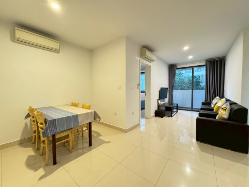 Modern 2-Bedroom Condo for Rent at The Bridge, Tonle Bassac