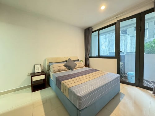 Modern 2-Bedroom Condo for Rent at The Bridge, Tonle Bassac