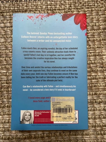 Colleen Hoover: November 9th