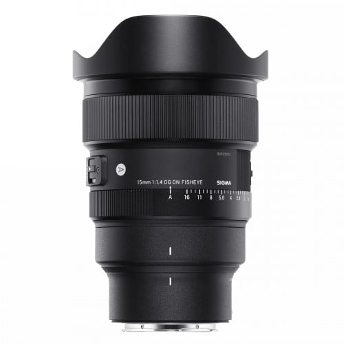 New Sigma 15mm f/1.4 Fisheye DG DN Art Lens (Sony E) and (L-mount)