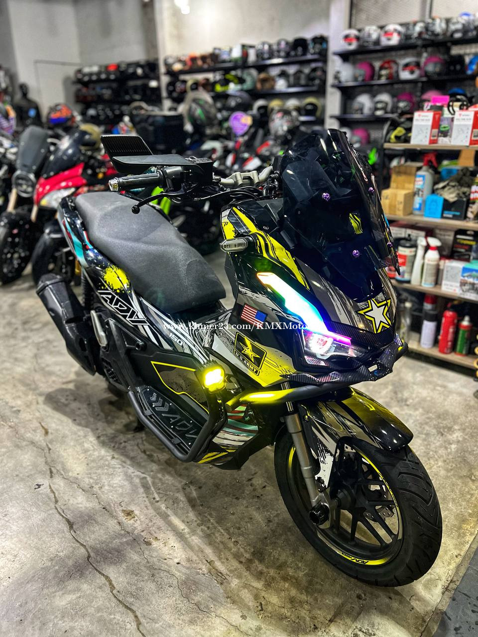 Custom Honda ADV150 2020 tax paper ក្រដាសពន្ធនៅខ្ចី ស្អាត price $3889 ...