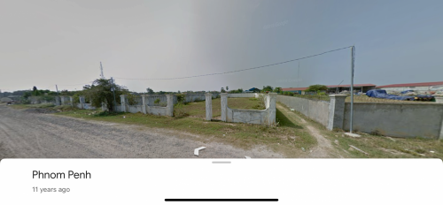 ដីកែងលក់បន្ទាន់នៅភូមិសែនសុខ ជិតហ្រ្គែនភ្នំពេញ ទំហំ:20mx40m, 400,000$