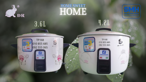 ឆ្នាំងដាំបាយអគ្គីសនី International DR Rice Cooker _ 3.6L / 4.2L (NEW)