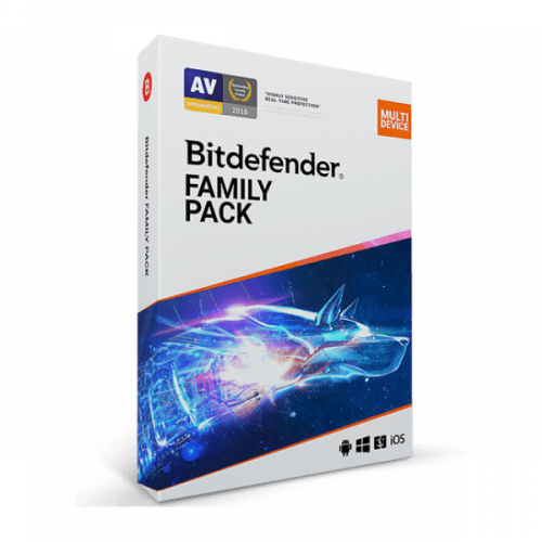 Bitdefender Family Pack – 15 Devices 3 Years