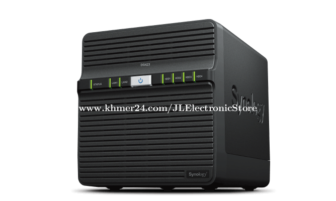 Synology DiskStation DS423 4Bays NAS, RAM 2 GB DDR4 non-ECC