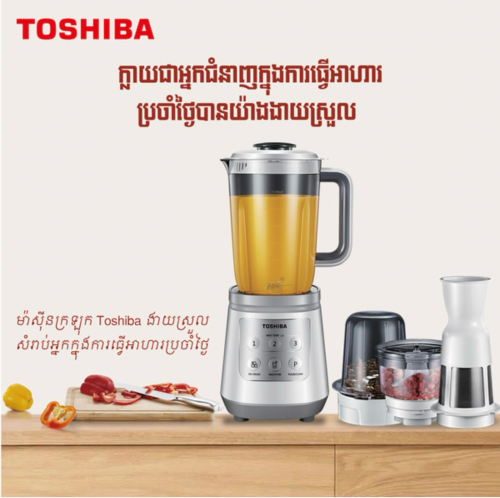 ម៉ាស៊ីនក្រឡុក Toshiba BL-70PR2RKH