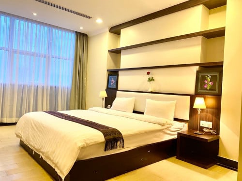 Luxury One bedroom for rent at Toul Kork ๐