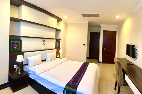 Luxury One bedroom for rent at Toul Kork ๐