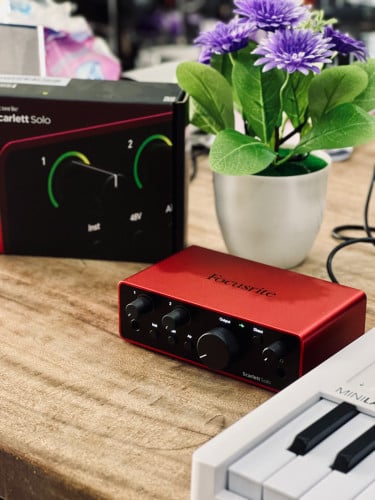 Focusrite Scarlett Solo 4th Generation