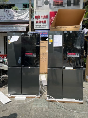 LG GC-Q257CQES(ទូរទឹកកកទ្វារ3 519L /new Refrigerator 3doors)