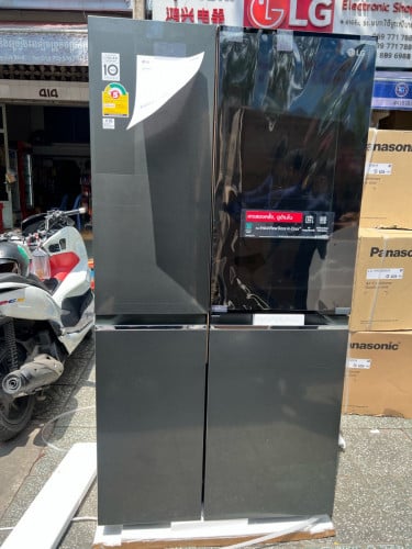 LG GC-Q257CQES(ទូរទឹកកកទ្វារ3 519L /new Refrigerator 3doors)