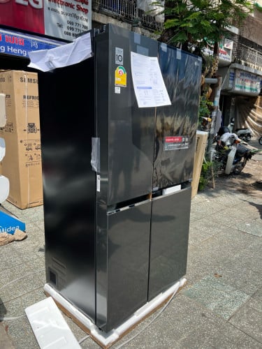 LG GC-Q257CQES(ទូរទឹកកកទ្វារ3 519L /new Refrigerator 3doors)