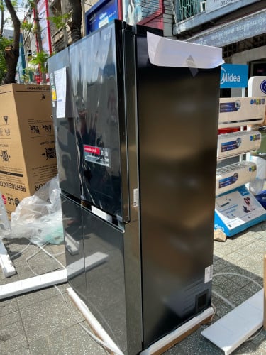 LG GC-Q257CQES(ទូរទឹកកកទ្វារ3 519L /new Refrigerator 3doors)