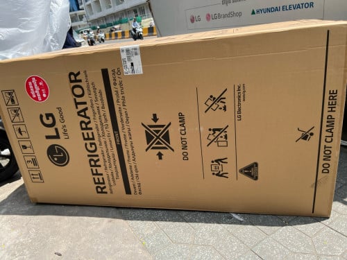 LG GC-Q257CQES(ទូរទឹកកកទ្វារ3 519L /new Refrigerator 3doors)