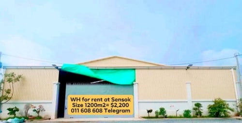 WH1200m2 at Sensok for rent