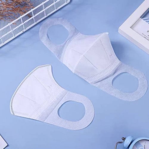 ម៉ាស​ 3D 100 pcs mask 瘦脸修脸口罩