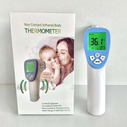 ប្រដាប់វ៉ាស់កំដៅ Non Contact Infrared Body Thermometer耳温枪