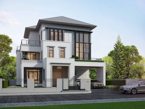 វីឡាឃ្វីនសម្រាប់លក់បន្ទាន់ / Queen Villa For Sale Urgent (បុរី​ជីបម៉ុង271l