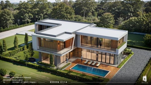 🏠វីឡាមានអាងហែលទឹកសម្រាប់លក់ / Villa with swimming pool for sale (ទីតាំងព្រែកឯង)