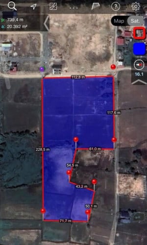 ដីលក់បន្ទាន់ប្លង់រឹង ទីតាំងល្អ