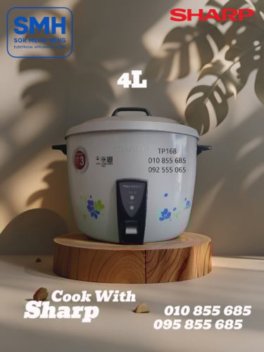 ឆ្នាំងដាំបាយអគ្គីសនី SHARP Rice Cooker _ 4L / 5L (NEW)
