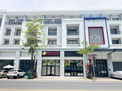 🏠ផ្ទះអាជីវកម្ម2ល្វែងទំលុះចូលគ្នា សម្រាប់ជួលក្នុងបុរីជីបម៉ុងលែនម៉ាក271