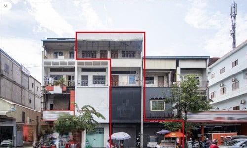 🏡ផ្ទះអាជីវកម្មសម្រាប់ជួល | Shophouse for Rent