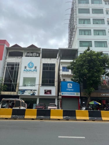 🏡ផ្ទះអាជីវកម្មសម្រាប់ជួល | Shophouse for Rent