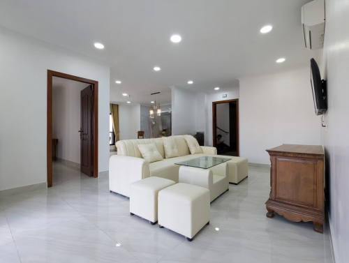 3BR Serviced Apartment for Rent – Toul Kork (TK), Phnom Penh