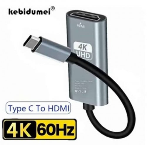 Adapter Type C to HDMI USB 3.1 3.2 4K 60Hz  HUB HDTV Converter.