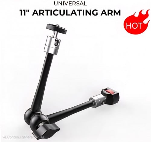 Articulating Arm 11 inches Adjustable Friction Extension Magic Arm