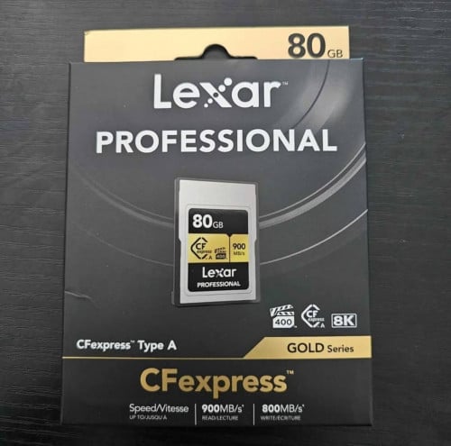 Card CFexpress Type A 80GB Lexar Professional GOLD Series