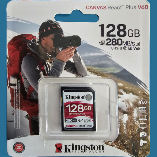 SD card 128Go Kingston sdxd V60 uhs-II 280mb/s original.