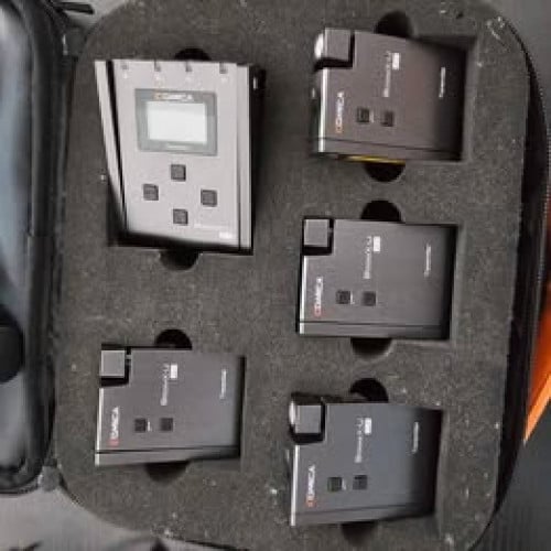 Set record sound wireless Comica BoomX-qua 4 tx 1 Rx