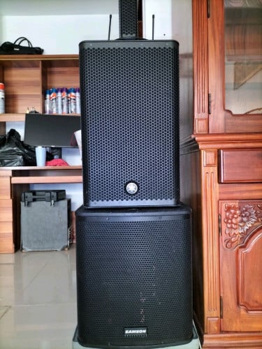 Yamaha stage pass + sub samson