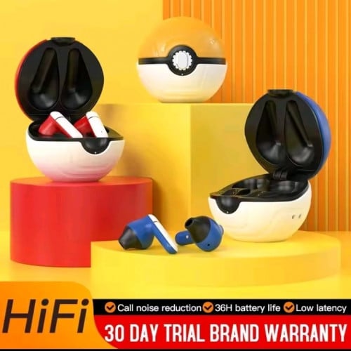 កាស Bluetooth 5.4 Pokemon ball ☺️😍