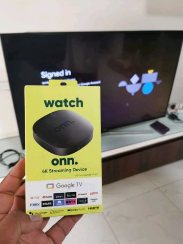ដុំ ONN Google TV សុីន ពីអាមេរិច